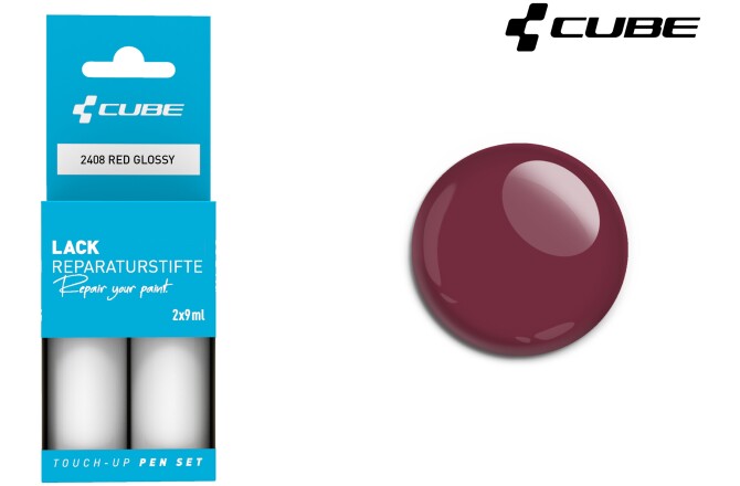 Cube Lackstift Set RED glossy 2408