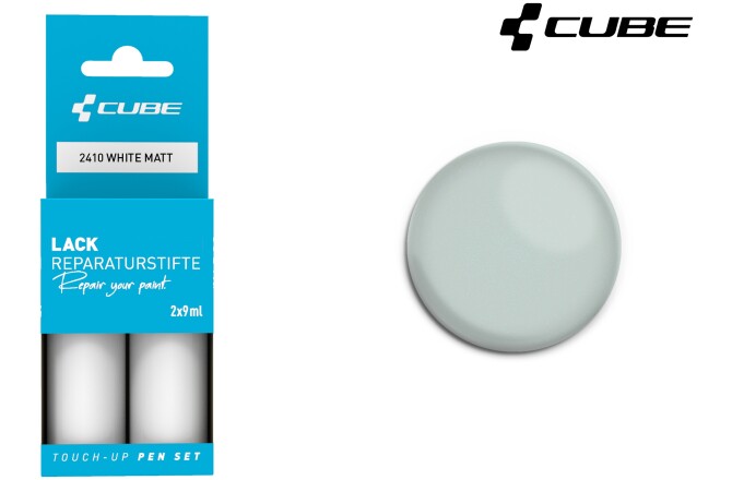 Cube Lackstift Set WHITE matt 2410