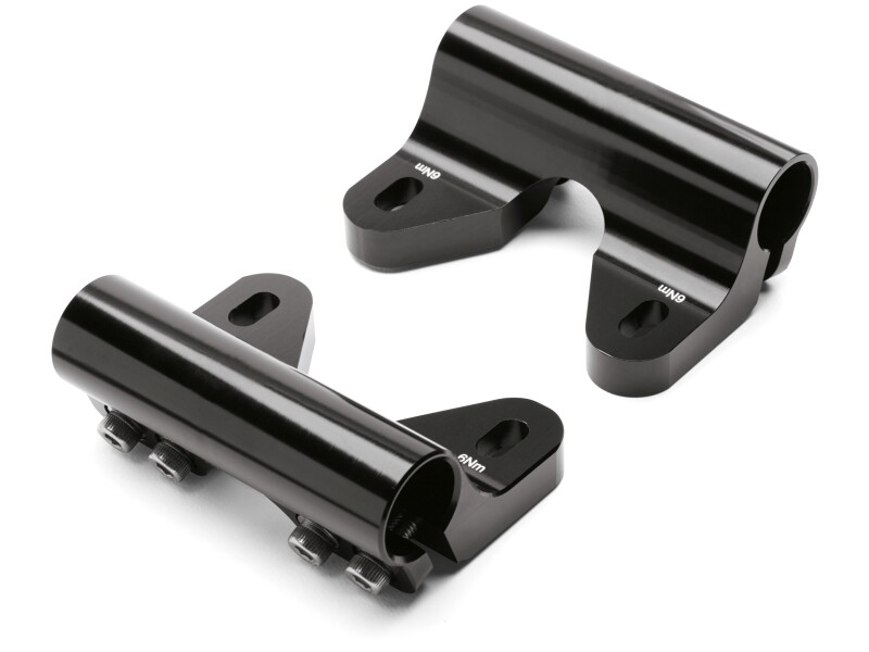 Benno Bikes Rail Clamp Set PLUS Black