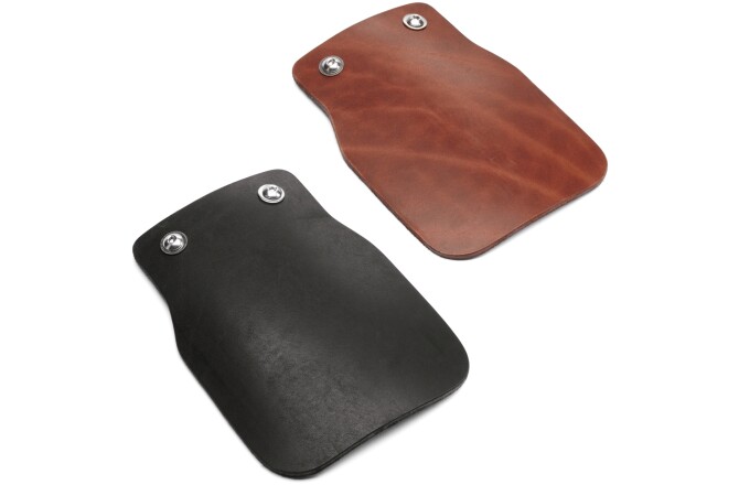 Benno Bikes Leather Mud Flap Black