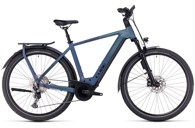 Cube Kathmandu Hybrid ABS 750 smaragdgrey´n´blue