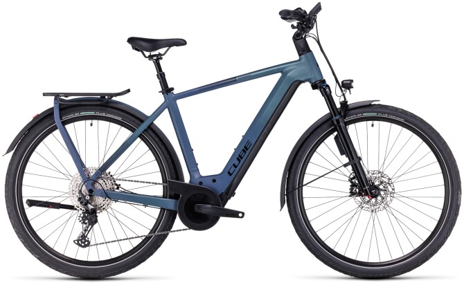 Cube Kathmandu Hybrid ABS 750 smaragdgrey´n´blue