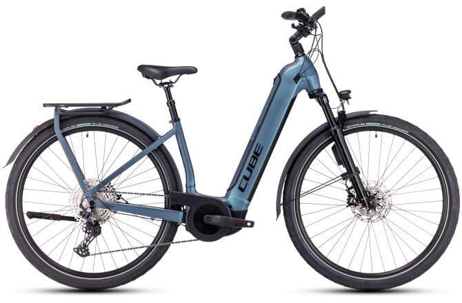 Cube Kathmandu Hybrid ABS 750 smaragdgrey´n´blue