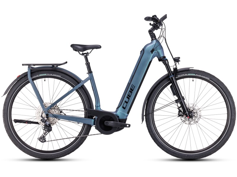 Cube Kathmandu Hybrid ABS 750 smaragdgrey´n´blue