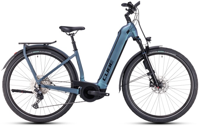 Cube Kathmandu Hybrid ABS 750 smaragdgrey´n´blue