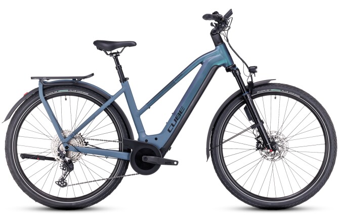 Cube Kathmandu Hybrid ABS 750 smaragdgrey´n´blue