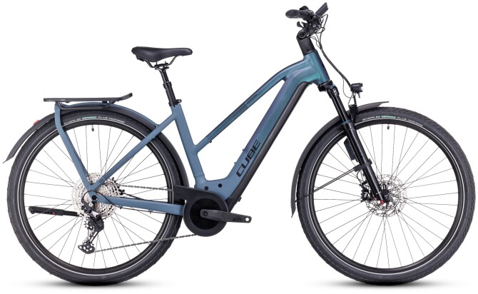 Cube Kathmandu Hybrid ABS 750 smaragdgrey´n´blue