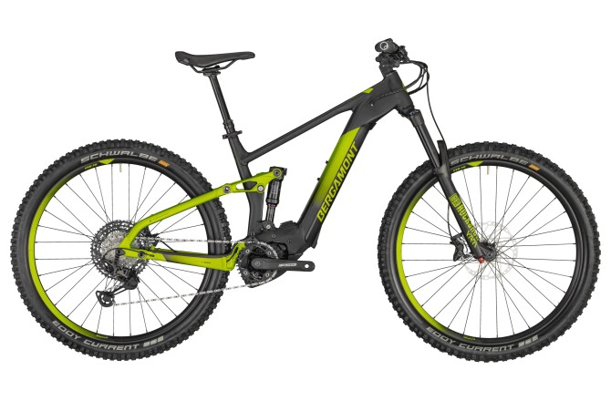 Bergamont E-Trailster Expert black/lime green metallic