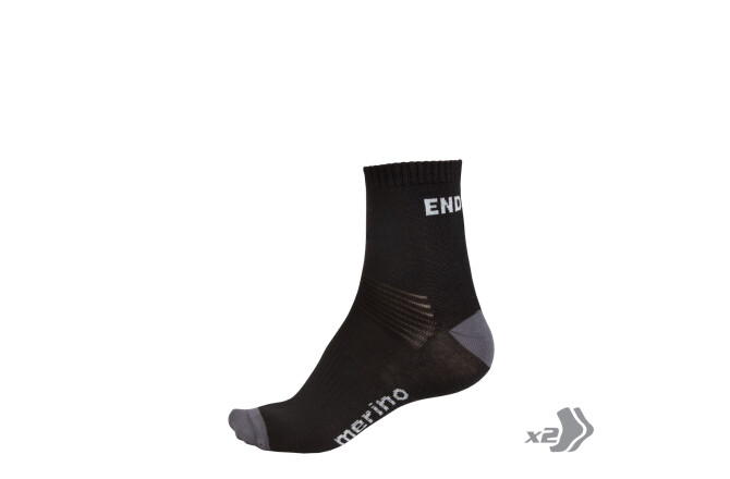 Endura BaaBaa Merino Socken (Doppelpack)