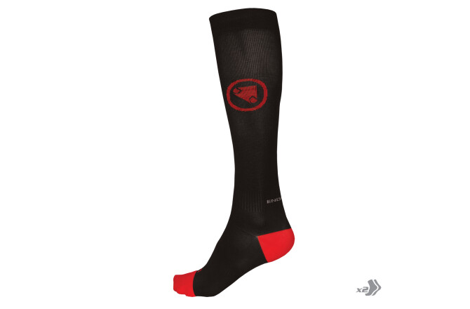 Endura Compression Socken (Doppelpack)