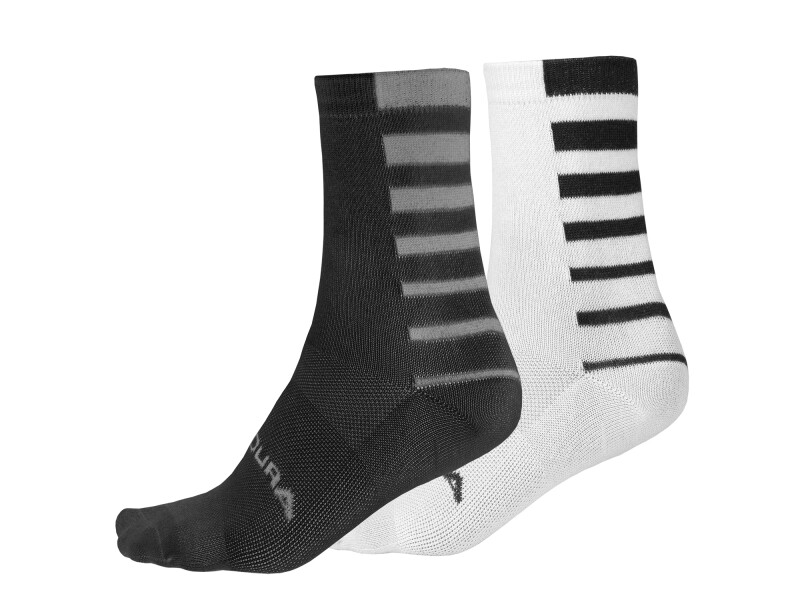 Endura Coolmax® Stripe Socken (Doppelpack)