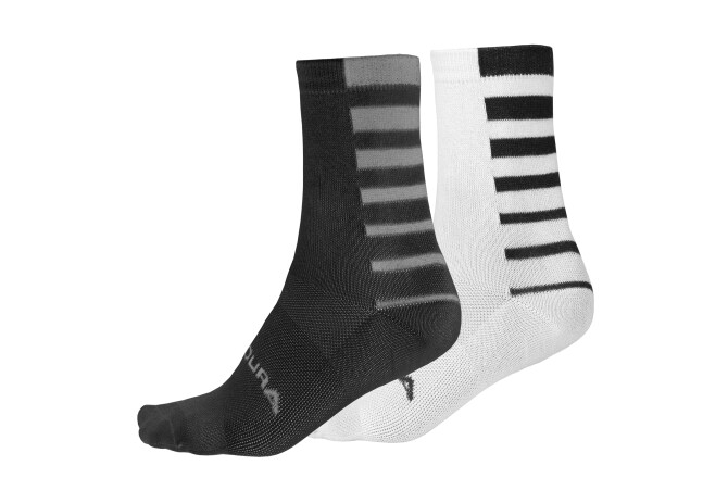 Endura Coolmax® Stripe Socken (Doppelpack)