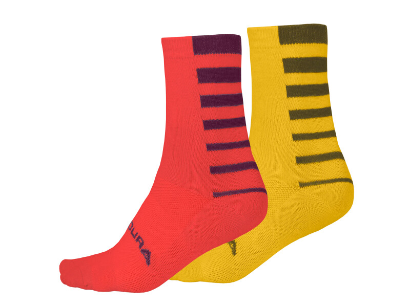 Endura Coolmax® Stripe Socken (Doppelpack)