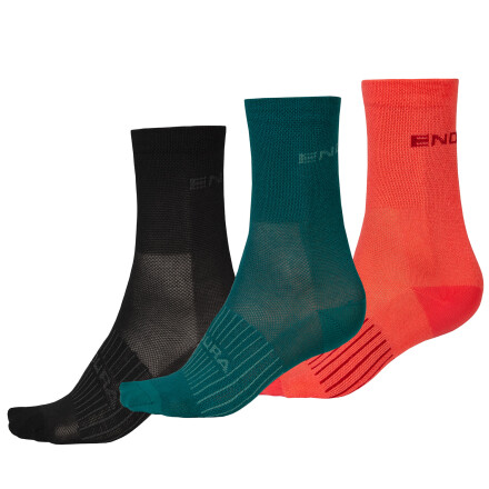 Endura Damen Coolmax® Race Socken (Dreierpack)