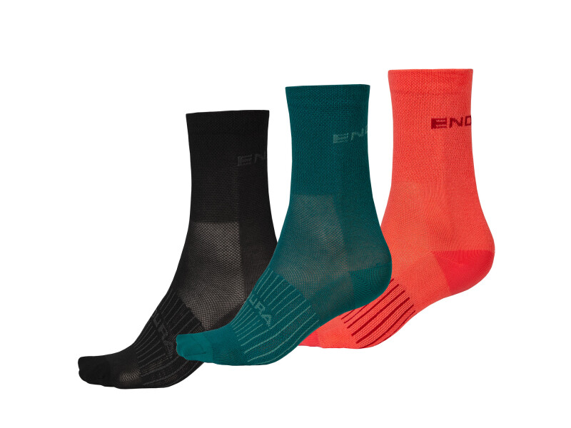 Endura Damen Coolmax® Race Socken (Dreierpack)