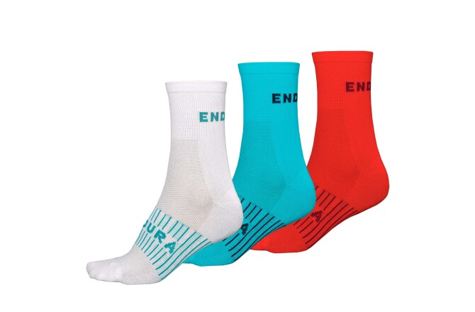 Endura Damen Coolmax® Race Socken (Dreierpack)