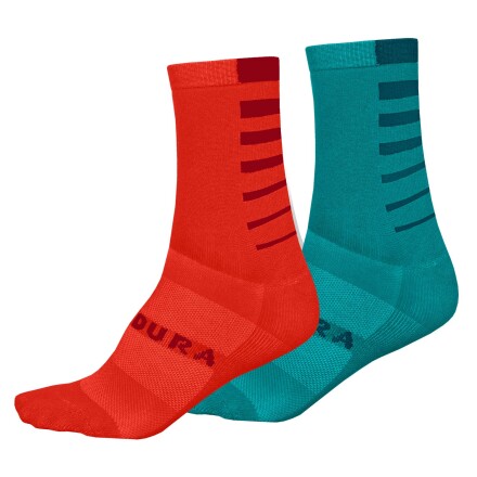 Endura Damen Coolmax® Stripe Socken (Zweierpack)