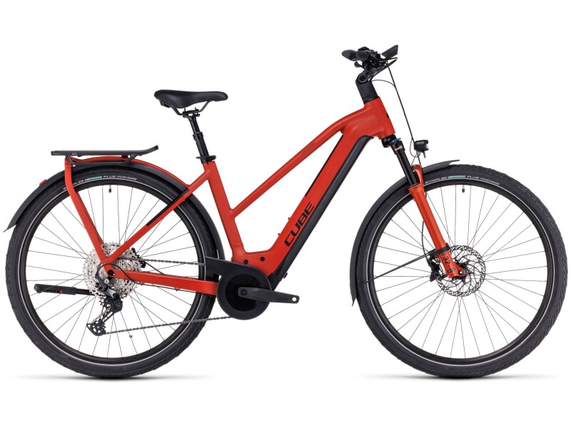 Cube Kathmandu Hybrid EXC 750 red´n´black