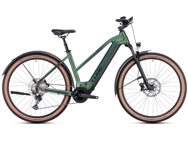 Cube Nuride Hybrid SLX 750 Allroad verde´n´black