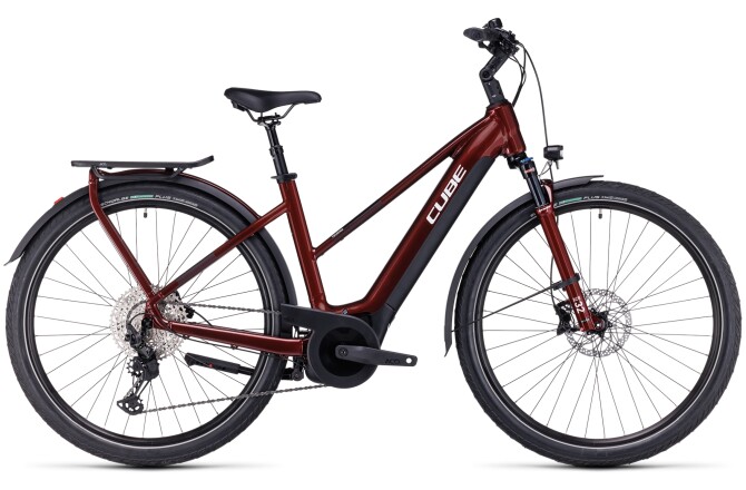 Cube Touring Hybrid EXC 500 red´n´white