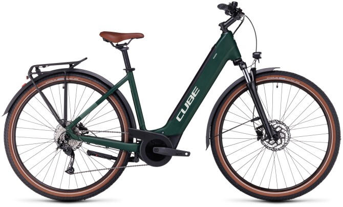 Cube Touring Hybrid ONE 500 darkgreen´n´green