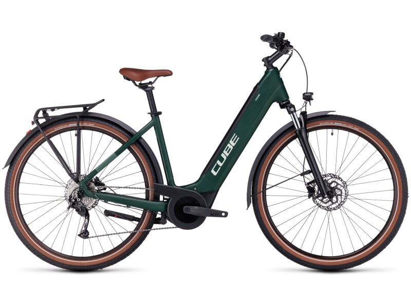 Cube Touring Hybrid ONE 500 darkgreen´n´green