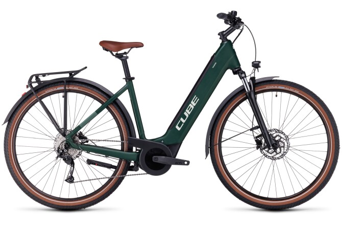 Cube Touring Hybrid ONE 500 darkgreen´n´green