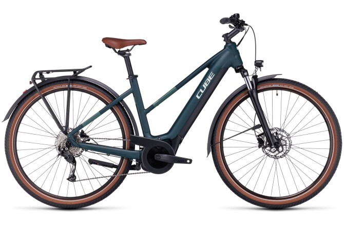 Cube Touring Hybrid ONE 500 darkgreen´n´green