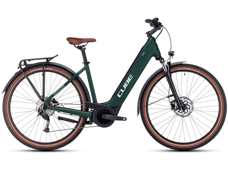 Cube Touring Hybrid ONE 625 darkgreen´n´green