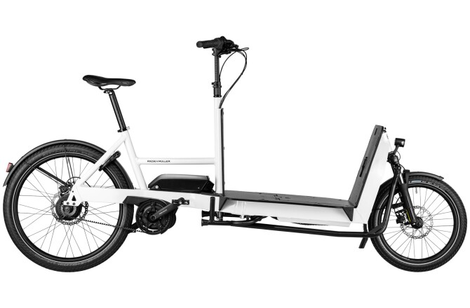 E-Bike Riese und Müller Transporter 65 vario white in Hanau