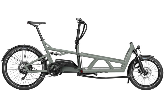 Riese und Müller Load4 60 touring Testbike tundra grey