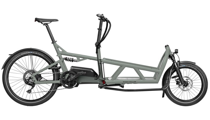 Riese und Müller Load4 60 touring Testbike tundra grey