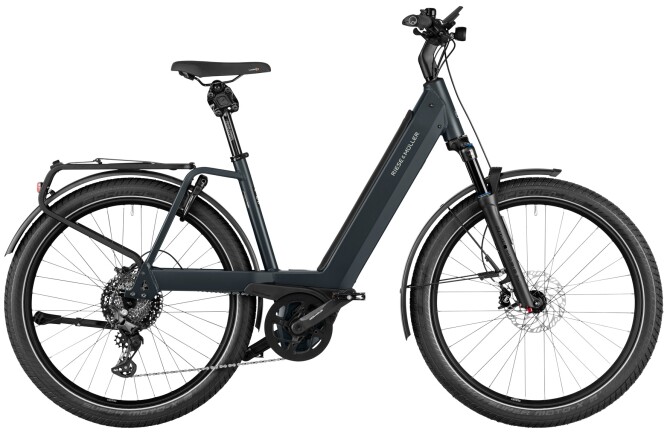 Riese und Müller Nevo4 GT touring Testbike dark grey