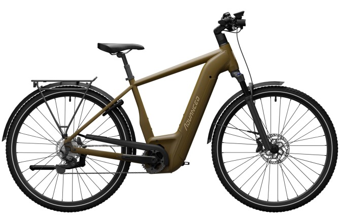 ADVANCED EBIKE TREKKING Pro / Khaki / Diamant / 625Wh