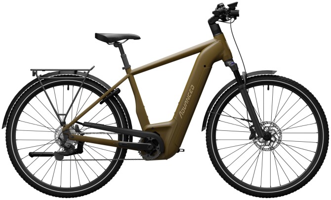 ADVANCED EBIKE TREKKING Pro / Khaki / Diamant / 625Wh