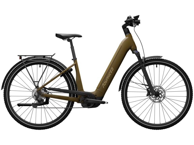 ADVANCED EBIKE TREKKING Pro / Khaki / Wave / 750Wh