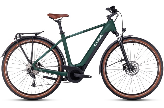 Cube Touring Hybrid ONE 500 darkgreen´n´green