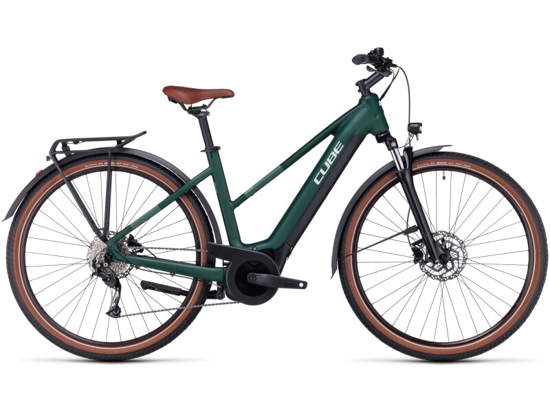 Cube Touring Hybrid ONE 625 darkgreen´n´green