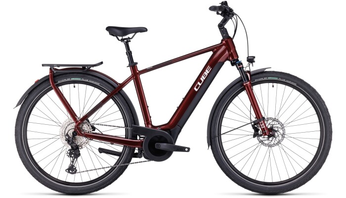 Cube Touring Hybrid EXC 625 red´n´white