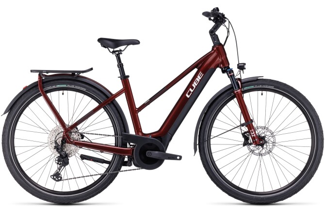 Cube Touring Hybrid EXC 625 red´n´white