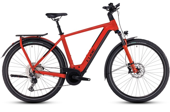 Cube Kathmandu Hybrid EXC 750 red´n´black