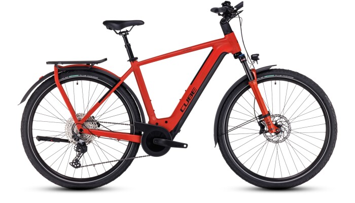 Cube Kathmandu Hybrid EXC 750 red´n´black