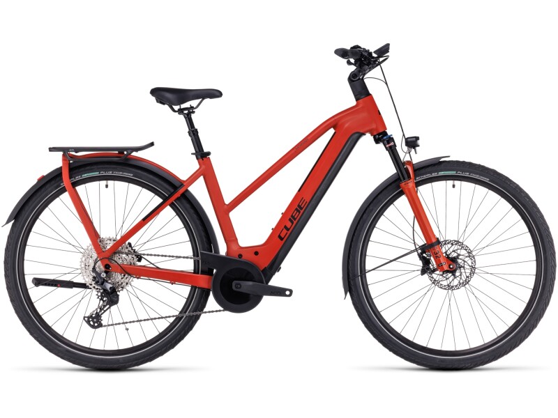 Cube Kathmandu Hybrid EXC 750 red´n´black