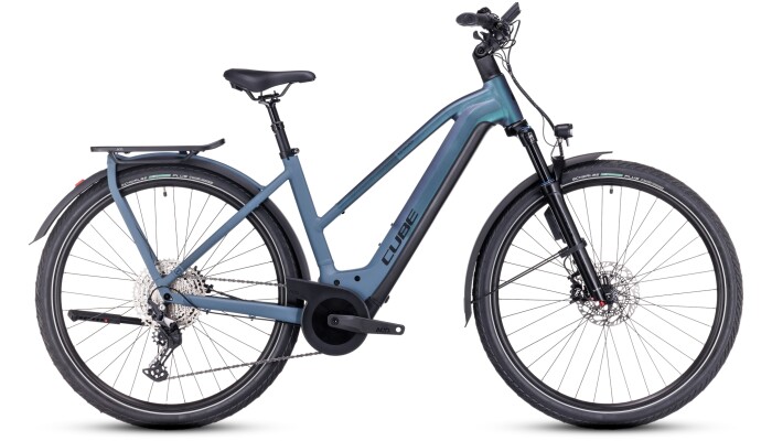 Cube Kathmandu Hybrid ABS 750 smaragdgrey´n´blue