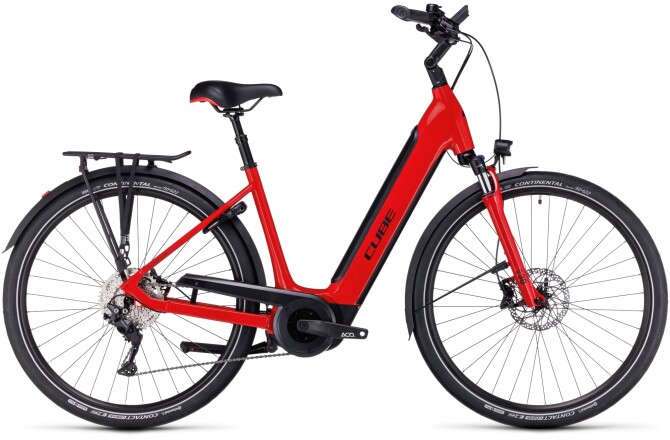 Cube Supreme Sport Hybrid Pro 500 red´n´black