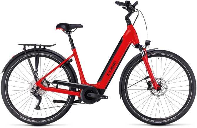 Cube Supreme Sport Hybrid Pro 500 red´n´black