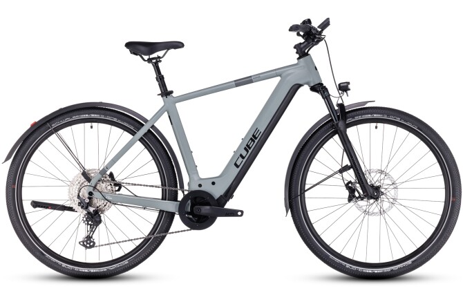 Cube Nuride Hybrid SLX 750 Allroad grey´n´black