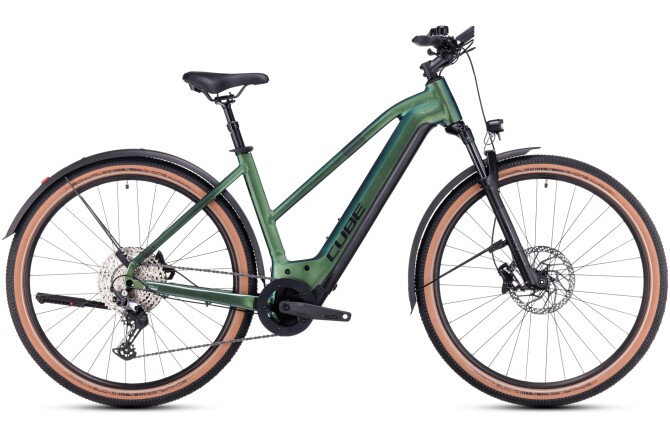 Cube Nuride Hybrid SLX 750 Allroad verde´n´black