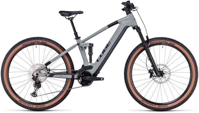 Cube Stereo Hybrid 120 SLX 750 swampgrey´n´black