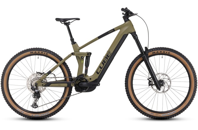 Cube Stereo Hybrid 160 HPC Race 750 27.5 olive´n´green